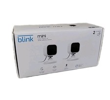 Blink Mini Indoor Plug-In HD Smart Security Camera - Pack of 2