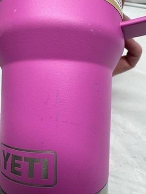Yeti Rambler 35oz Mug with Straw Lid-Wild flower Fushia - *New w