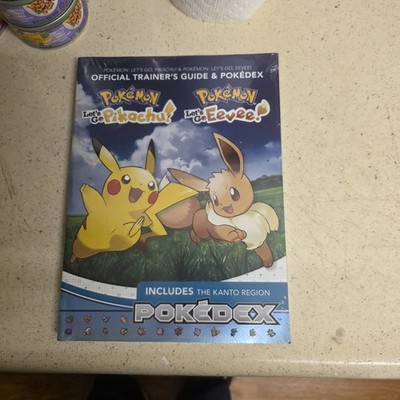 Pokémon Let's Go Pikachu and Eevee Official Trainers Guide Brand New Sealed 