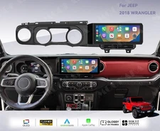 Car Radio For Jeep Wrangler JL Gladiator JT 2018-2023 Stereo Upgrade Carplay GPS