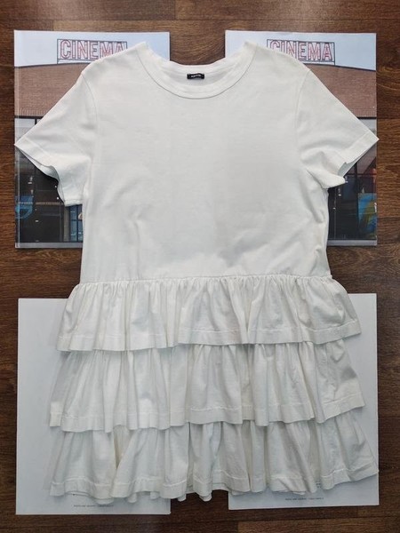Women Aspesi Dress White Cotton 38 / M / 46
