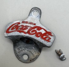 Vintage Drink Coca‑Cola Starr‑X Wall Mount Bottle Opener Brown Co. Newport News