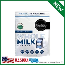 Healthier Comforts Organic Whole Milk Powder Certified USDA Organic Kosher, Glut