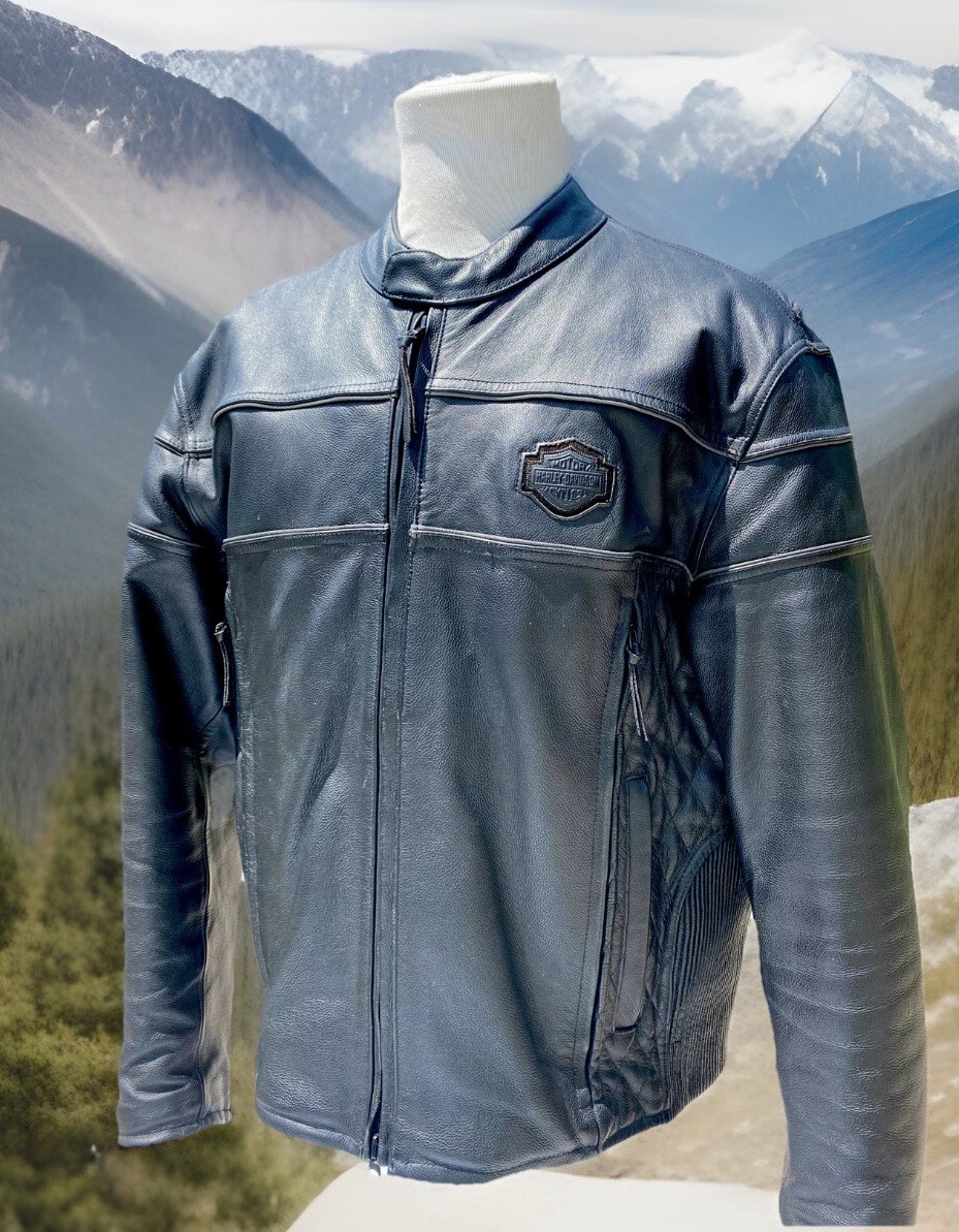 leather jacket USA製 Vintage Unik Premium Heavy Quality Leather Motorcycle Jacket