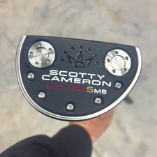 Scotty Cameron Futura 5MB Mallet Putter Right-Handed Black/Silver Used