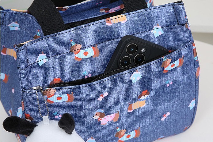  Tote Bag for Women with Zipper and Compartments Purse Bag With Pockets