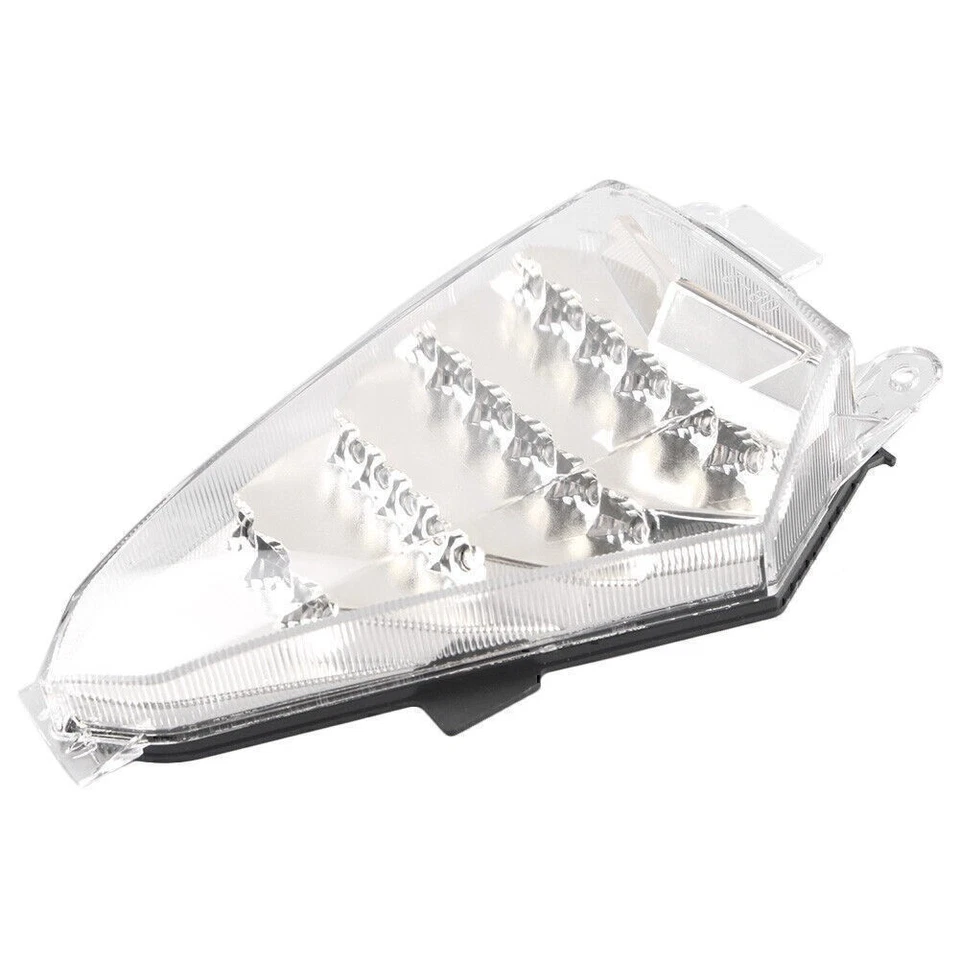 Luz trasera de freno LED para Yamaha YZF R6 2008-2013 transparente con lámpara de señal de giro Foto 2 de 4