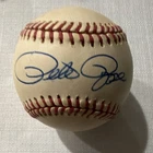 Pete Rose Signed Official National League Baseball Ball