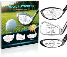 Golf Impact Stickers, High-Resolution Impact Tape for Irons, Woods  Fairway Clu