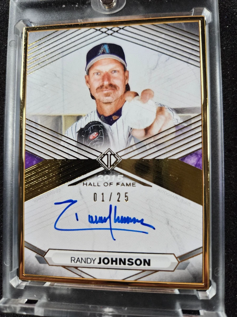 Randy Johnson Baseball Seattle Mariners Autographed Sports Trading