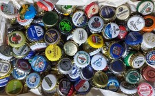 600 Gramm  verschiedene deutsche Kronkorken, gebraucht