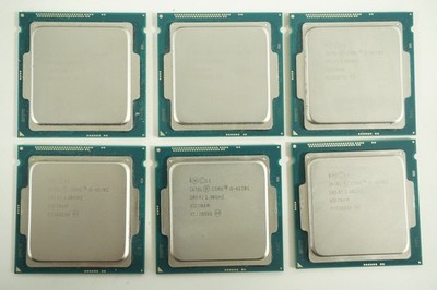 Lot of 6 Intel Core i5-4570S @ 3.20GHz Desktop CPU Processor SR14J
