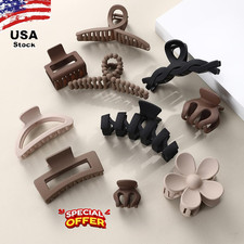 Claw Clips for Women 10Pcs Wavy Hair Clip for Thick Hair Non Slip Hair Clip Claw