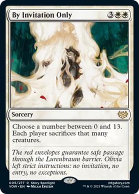 x4 By Invitation Only R MTG Innistrad: Crimson Vow M/NM, English