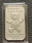 1979 Happiness Is A Teddy Bear Greathouse Prod.  #20/175 0.999 Silver Bar-01