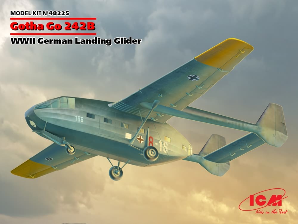 ICM48225 - ICM 1:48 - Gotha Go 242B WWII German Landing Glider