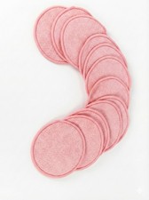 Reusable Bamboo Cotton Washable Make Up Remover Pads Waste Vegan Organic Black