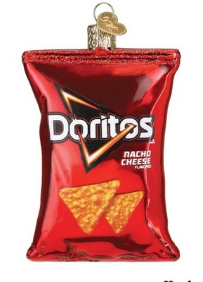 Old World Christmas Doritos Nacho Cheese Chips (32559)