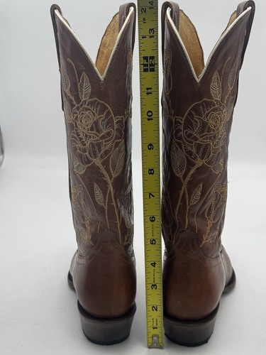 Roper Desert Rose Damen Westernstiefel Größe 9 DAMEN Snip Toe Westernstiefel - Bild 6 von 11