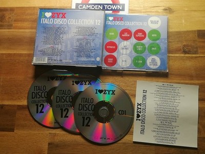 I Love Zyx Italo Disco Collection Vol. 12 Pool/Kano/P. Tüll Lion 3X Cd M
