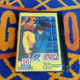 Neo Geo AES - POP 'N BOUNCE - 100% Authentic - EXTREMELY RARE