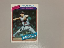 1980 Topps Nolan Ryan #580 (really nice card)
