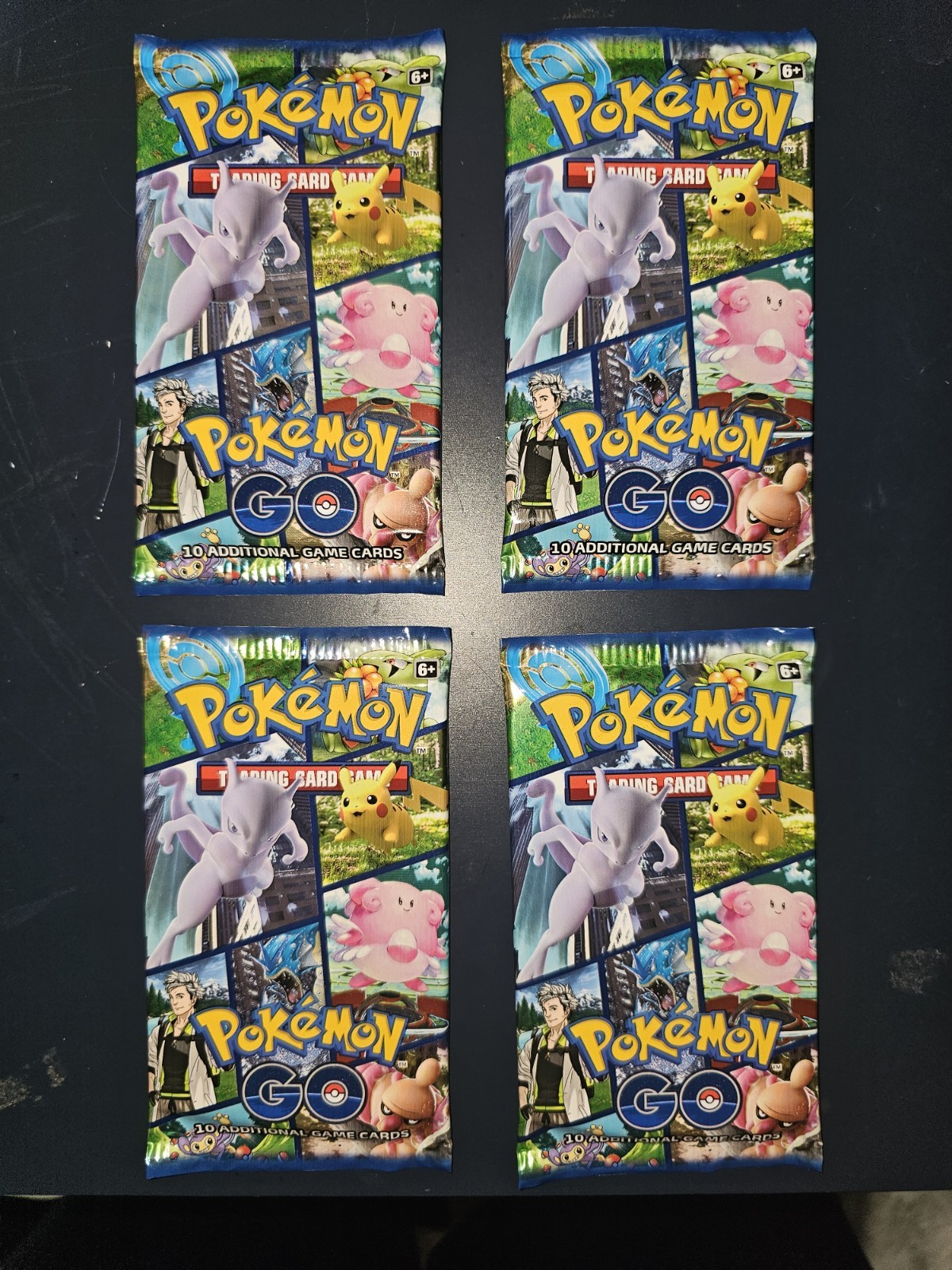 Pokemon Go Factory Sealed Booster Pack 4