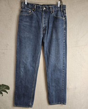 Vintage Levi's Regular Fit Straight Leg Jeans Blue Cotton Denim Medium