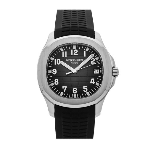 Patek Philippe Aquanaut Steel Auto 40mm Gray Dial Rubber Strap Watch 5167A-001