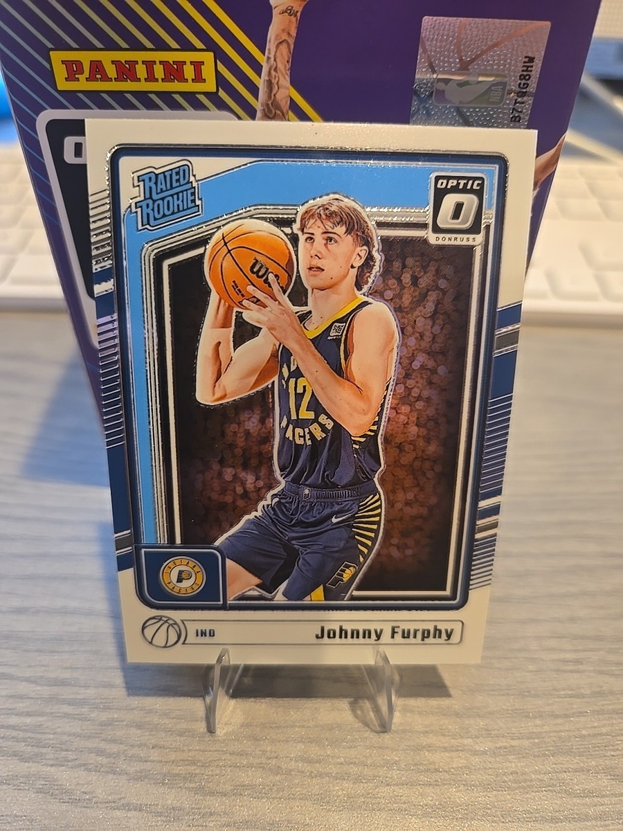 2024-25 Donruss Optic Johnny Furphy Rated Rookie Base #261 Indiana