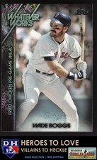2015 Topps Update Whatever Works Wade Boggs #WW-3 Boston Red Sox