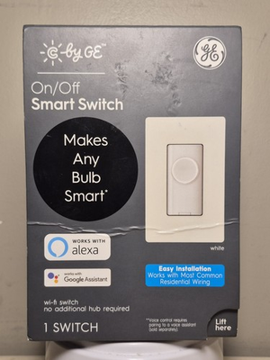 #ad #ad GE ON OFF Smart Switch White With Wi Fi 3 Way Switch Control $22.45