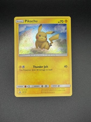 Pokémon TCG Pikachu SM183 Black Star Promo