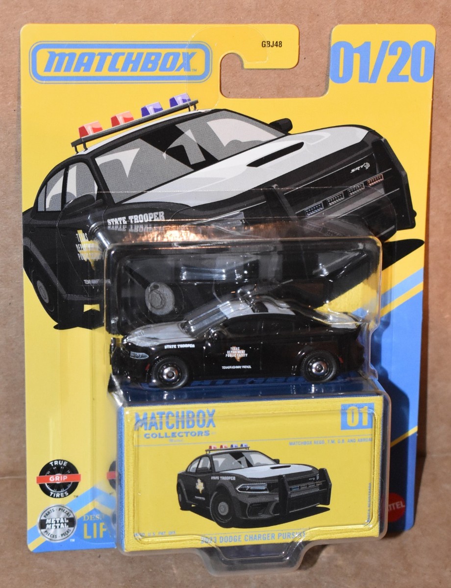 MATCHBOX COLLECTORS 2023 DODGE CHARGER PURSUIT 01/20 NEW | eBay