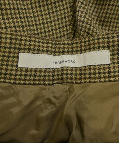 FRAMeWORK Pants (Other) BeigexBrownxBlacketc.(Che… - image 3