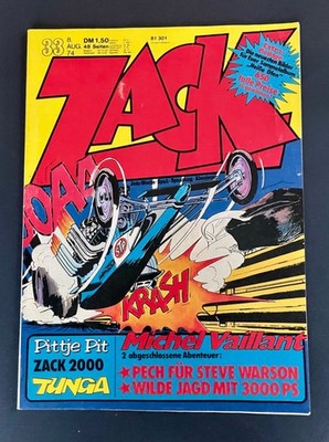 Zack 33 / 74 - mit Sammelabenteuer und Autobildern / Z 1