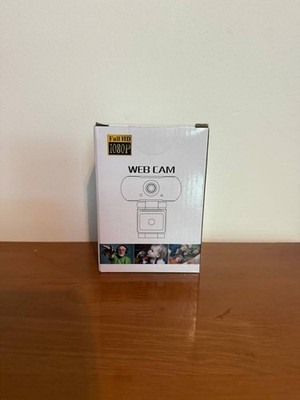 Full HD 1080P USB Webcam Plug & Play Web Cam for PC Mac Zoom Skype OBS