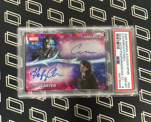 Captain America Peggy Carter Dual Auto 1/1 2025 Marvel Studios