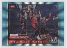 2021-22 Panini Donruss Franchise Features Holo Teal Laser Pascal Siakam #9 7rf