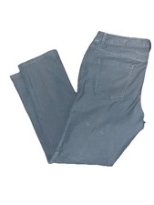 Lululemon ABC Pants Men  s 36 Gray Classic Fit Utilitech 5 Pocket LM5ABMS 36X34