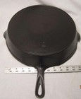 Favorite Piqua Smiley Face # 12 Cast Iron Skillet Ready for use L@@K! — photo 2