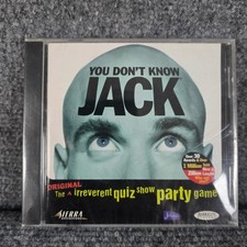 You Don't Know Jack PC Game CD-ROM Sierra Berkeley Trivia Quiz Vintage