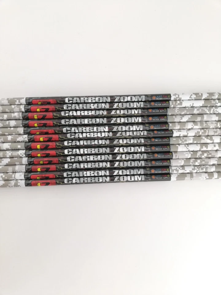 6/12PCS Carbon Arrow Shaft Camouflage ID6.2mm Traditional Compound Bow DIY - Image 3 of 4