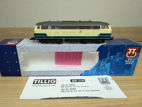 Tillig TT 96008 - Diesellok BR 218 164 - 2  der DB - Sehr Gut - OVP - LESEN | Condition: Gebraucht