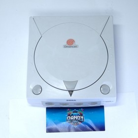 Dreamcast Console Sega - Does Not Read Disc - FOR REPAIR W/ Controller + Cables