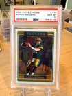 2006 Topps Chrome Aaron Rodgers #14 Green Bay Packers 2nd Year PSA 10 GEM MINT