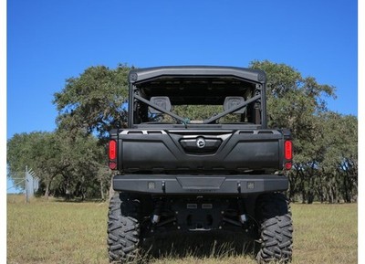 Steelcraft 65-1000 For 16-C Can Am Defender Fine Textured Black UTV Rear Bumper