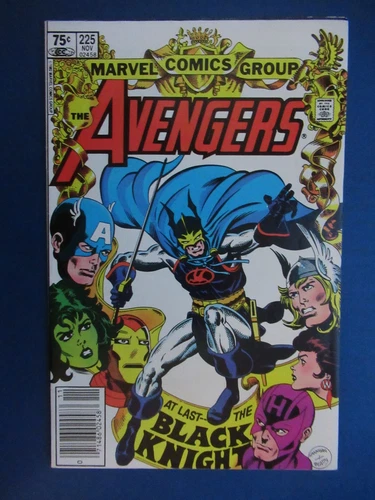 AVENGERS # 225- (NM) -BLACK KNIGHT-VISION-SCARLET WITCH-THOR-IRON MAN-HAWKEYE