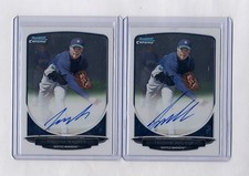 (2) TAIJUAN WALKER 2013 BOWMAN CHROME AUTO RC LOT MARINERS