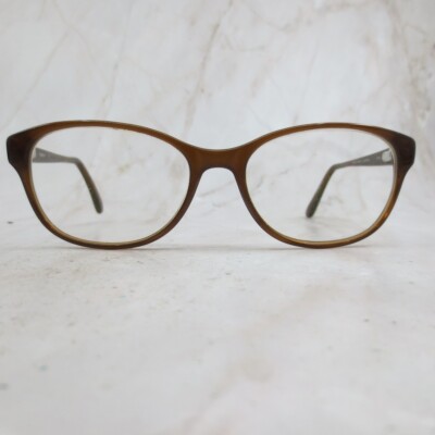 Bebe Sparkle Eyeglasses Frame BB5123-210 Women's Topaz Brown Full Rim Cat Eye